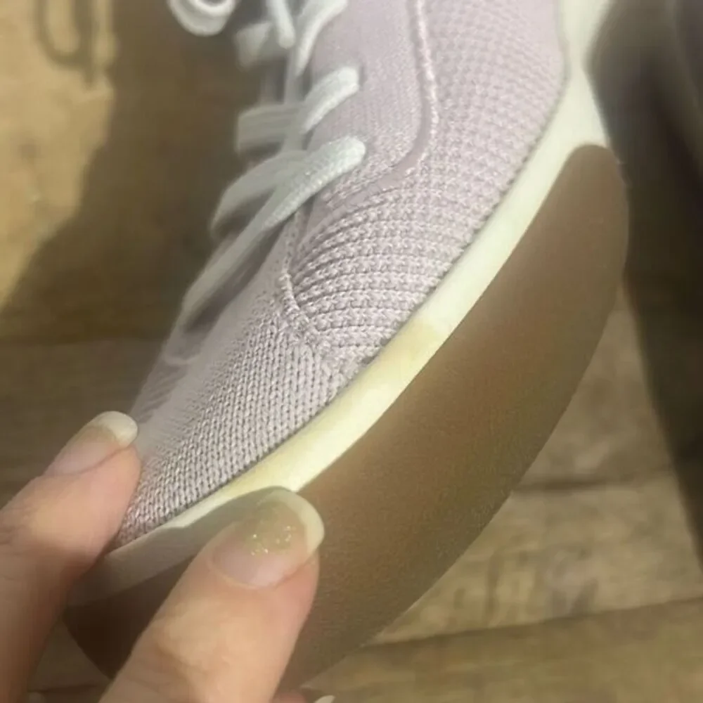 Rothy's the lace up sneaker in lilac comfort insoles woman's‎ 11